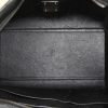 Celine  Trapeze small model  handbag  in black leather  and black suede - Detail D3 thumbnail