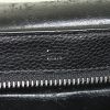 Celine  Trapeze small model  handbag  in black leather  and black suede - Detail D4 thumbnail
