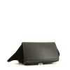 Bolso de mano Celine  Trapeze modelo pequeño  en cuero negro y ante negro - Detail D5 thumbnail