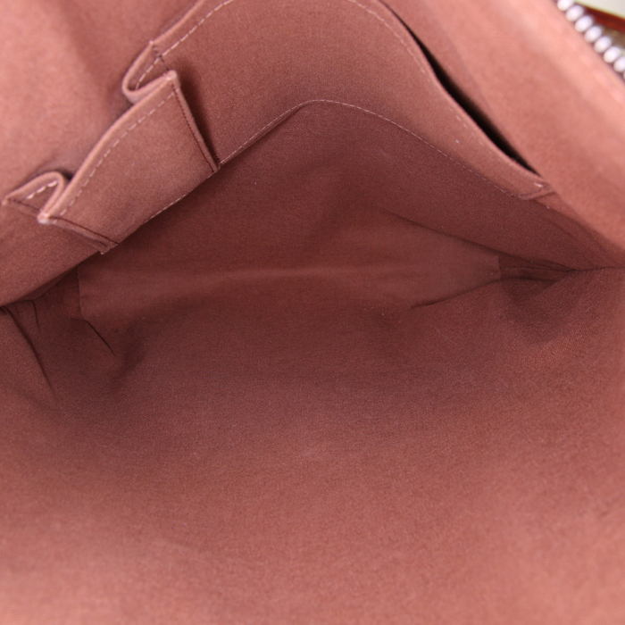 Louis Vuitton Odeon handbag in monogram canvas and natural leather - Detail D3
