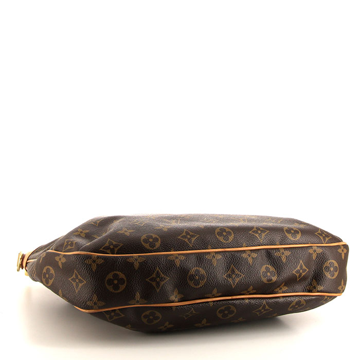 Louis Vuitton Odeon handbag in monogram canvas and natural leather - Detail D5