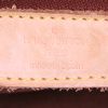 Shopping bag Louis Vuitton Batignolles in tela monogram marrone e pelle naturale - Detail D3 thumbnail