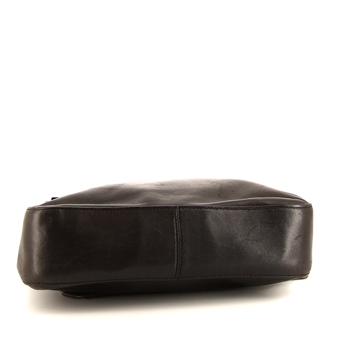 Dior Street Chic shoulder bag in brown leather - Detail D4