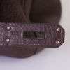 Hermes Birkin 35 cm handbag in chocolate brown togo leather - Detail D4 thumbnail