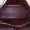 Hermes Kelly 32 cm handbag in brown box leather - Detail D2 thumbnail