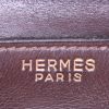 Hermes Kelly 32 cm handbag in brown box leather - Detail D3 thumbnail