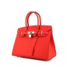 Hermes Birkin 30 cm handbag in red epsom leather - 00pp thumbnail