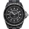 Chanel J12 Joaillerie watch in black ceramic Circa  2012 - 00pp thumbnail