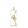 Piaget 1970's pendant in yellow gold,  diamond and resin - 360 thumbnail