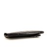 Pochette Dior Gaucho in pelle verniciata nera - Detail D5 thumbnail