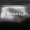 Bolso bandolera Chanel  Vintage en lona negra y cuero negro - Detail D3 thumbnail
