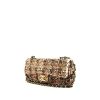 Chanel Baguette handbag in brown, black and white foal - 00pp thumbnail