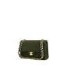 Chanel  Timeless handbag  in khaki felt lined whool - 00pp thumbnail