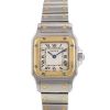 Cartier Santos watch in gold and stainless steel Ref:  1565 Circa  1990 - 00pp thumbnail