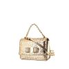 Salvatore Ferragamo Vara Bow Bag handbag in gold leather - 00pp thumbnail