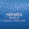 Borsa Hermès Kelly Twilly bag charm in pelle Swift Bleu Izmir e seta - Detail D2 thumbnail