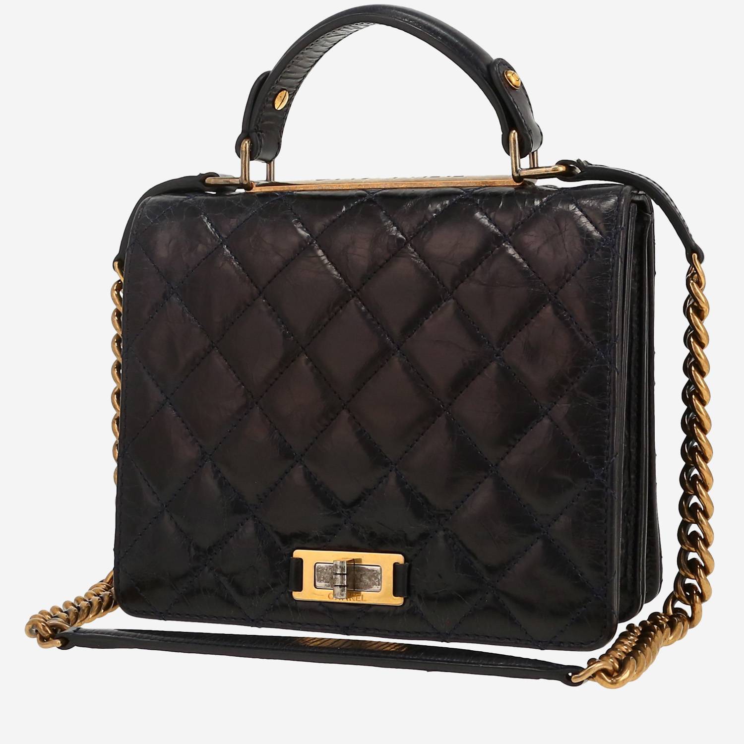 Borsa Chanel  Rita in pelle trapuntata blu