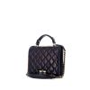 Chanel Rita handbag in black quilted leather - 00pp thumbnail