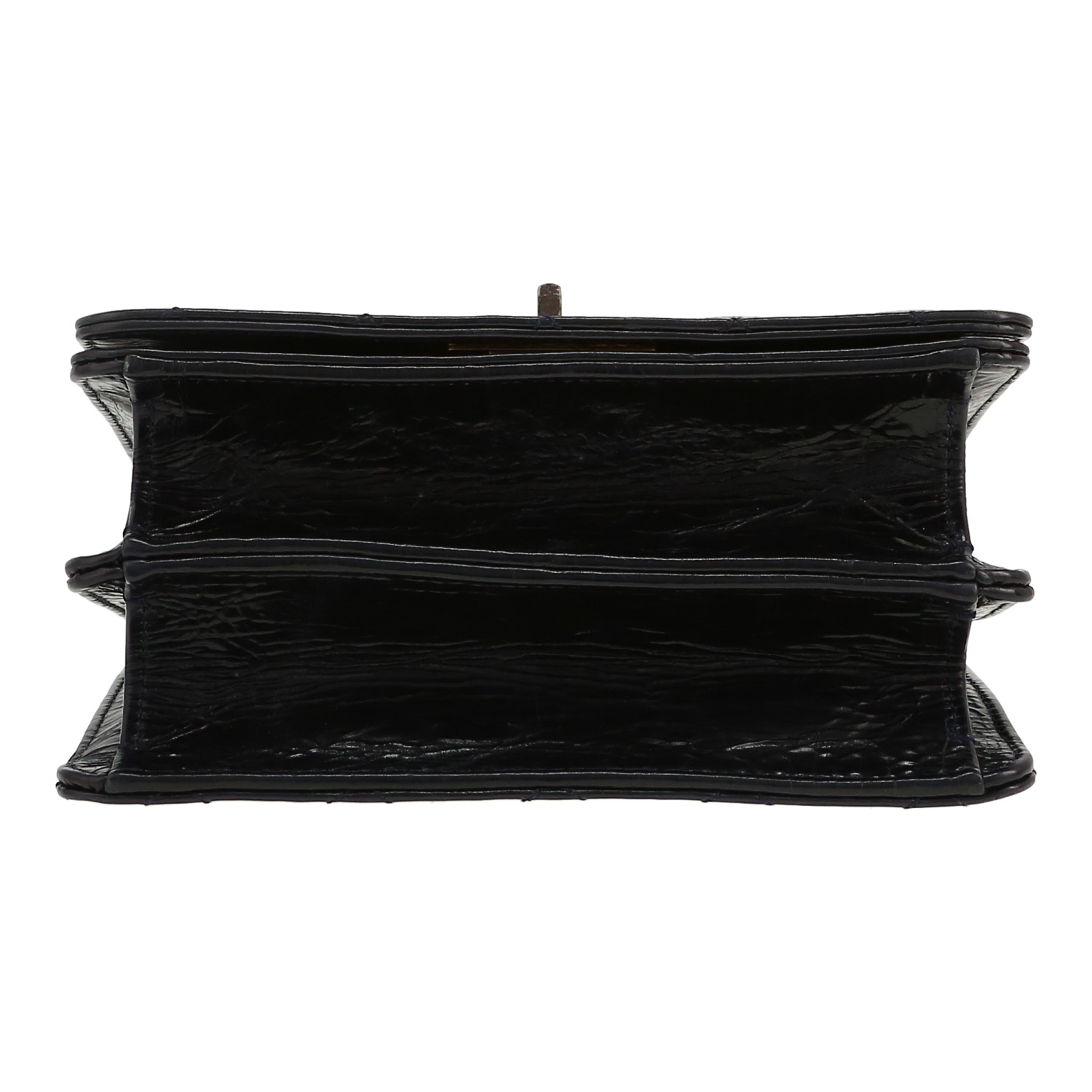 Sac à main Chanel  Rita en cuir matelassé bleu - Detail D1