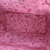 Shopping bag Louis Vuitton Neverfull modello grande in tela monogram marrone e pelle rosa - Detail D2 thumbnail