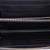 Portafogli Louis Vuitton Zippy in pelle verniciata bianca con motivo - Detail D2 thumbnail