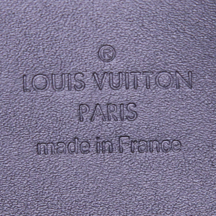 Louis Vuitton Zippy wallet in white patent leather - Detail D3