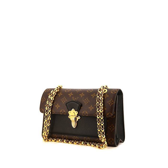 Louis Vuitton Womens Victoire Shoulder Bag Monogram / Black – Luxe  Collective