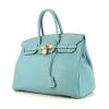 Hermes Birkin 35 cm handbag in Northern Blue togo leather - 00pp thumbnail