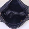 Chanel Camera handbag in navy blue quilted leather - Detail D2 thumbnail
