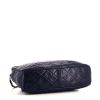 Chanel Camera handbag in navy blue quilted leather - Detail D4 thumbnail