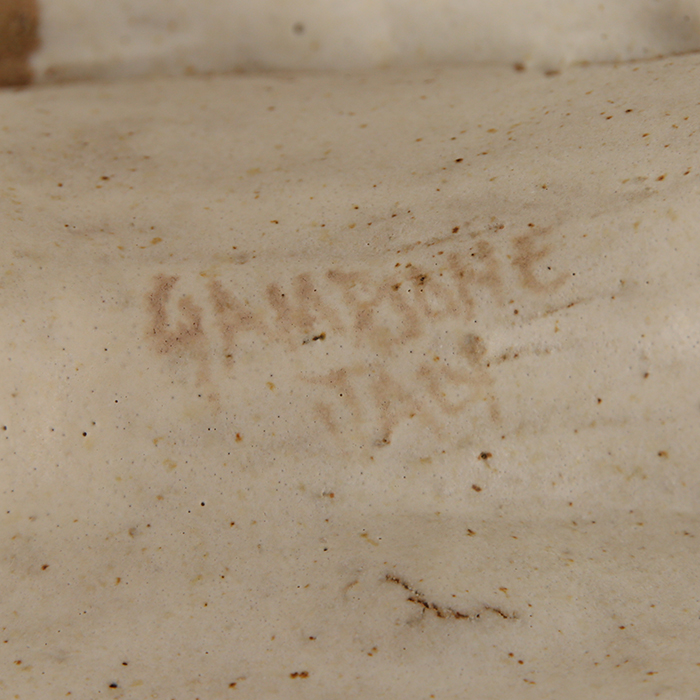 Bruno Gambone, « Horse », sculpture in glazed stoneware, signed, from the 1970's - Detail D3