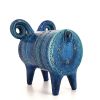 Aldo Londi, « Ram » sculpture from the « Rimini Blu » serie in enamelled ceramic, Bitossi edition, from the 1960’s - Detail D3 thumbnail