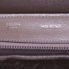 Bolso de mano Celine  Trapeze modelo mediano  en cuero granulado color topo y ante color topo - Detail D4 thumbnail