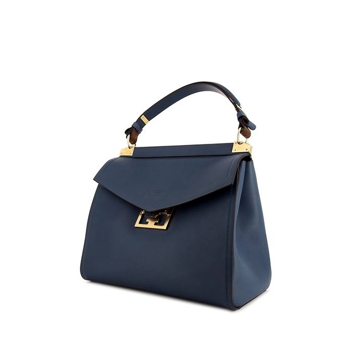 Givenchy GV3 handbag in blue leather - 00pp