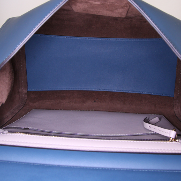 Givenchy GV3 handbag in blue leather - Detail D2