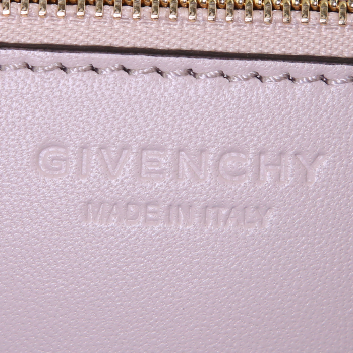 Givenchy GV3 handbag in blue leather - Detail D3