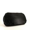 Bottega Veneta Fourre-tout shopping bag in black intrecciato leather - Detail D4 thumbnail