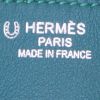 Borsa Hermes Birkin 35 cm in pelle Swift tricolore gialla verde e blu verde - Detail D3 thumbnail