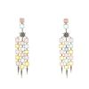 H. Stern Moonlight pendants earrings in yellow gold, brown diamonds and colored stones - 00pp thumbnail