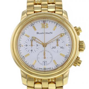 Blancpain Leman watch in yellow gold Circa  1990