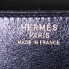 Hermes Monaco handbag in black box leather - Detail D4 thumbnail
