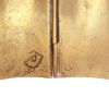 Line Vautrin, "De la poudre et des bals" cuff bracelet, in gilded bronze, monogrammed, around 1946 - Detail D4 thumbnail