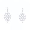 Messika Promess pendants earrings in white gold and diamonds - 00pp thumbnail