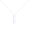 Messika Move large model necklace in white gold and diamonds - 00pp thumbnail