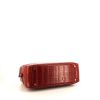 Hermes Plume handbag in red H porosus crocodile - Detail D4 thumbnail