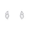 Paire de boucles d'oreilles Piaget en or blanc et diamants - 00pp thumbnail