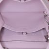 Sac bandoulière Louis Vuitton Capucines en cuir grainé rose-poudre - Detail D3 thumbnail