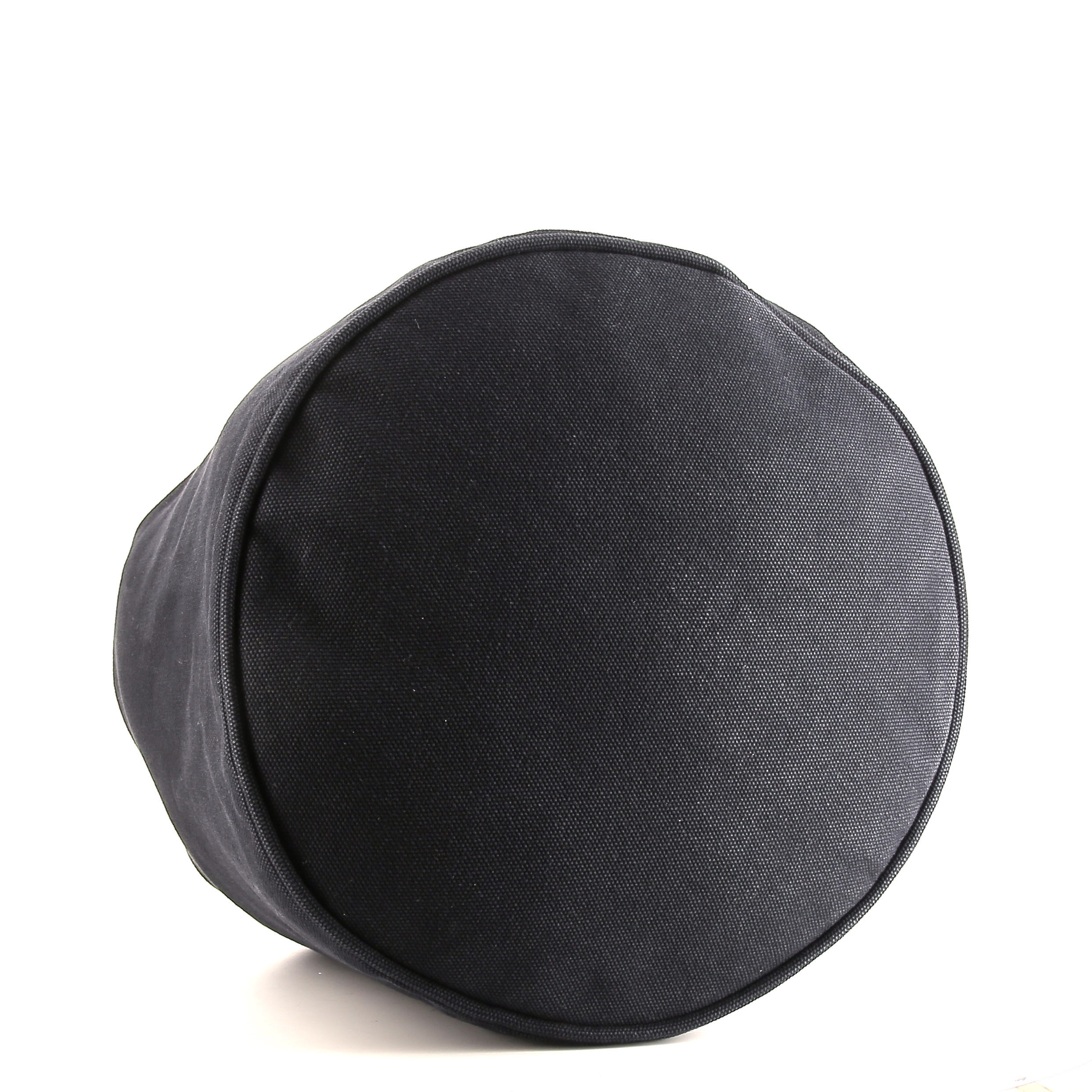 Sac de week end Hermès Matelot en toile bleue - Detail D4