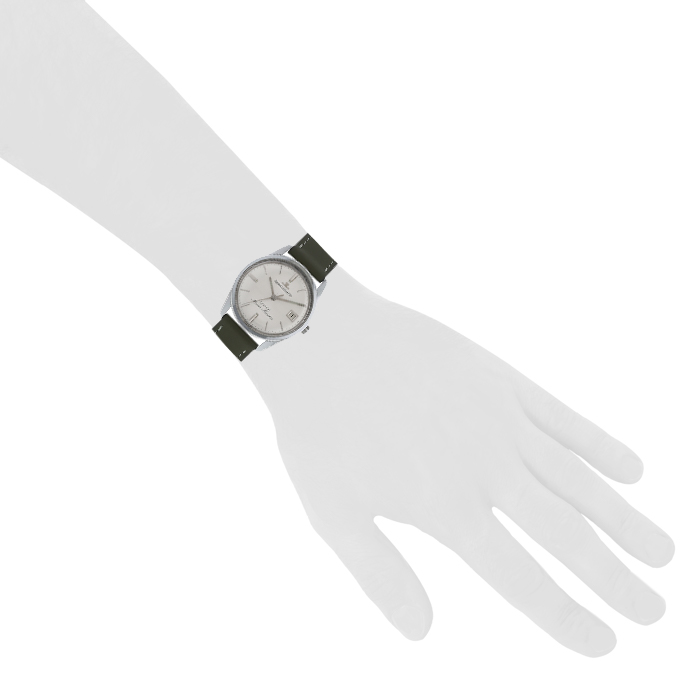 Jaeger-LeCoultre Master Mariner watch in stainless steel Ref: E557/1 Circa 1970 - Detail D1