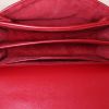 Saint Laurent Sunset shoulder bag in red leather - Detail D3 thumbnail